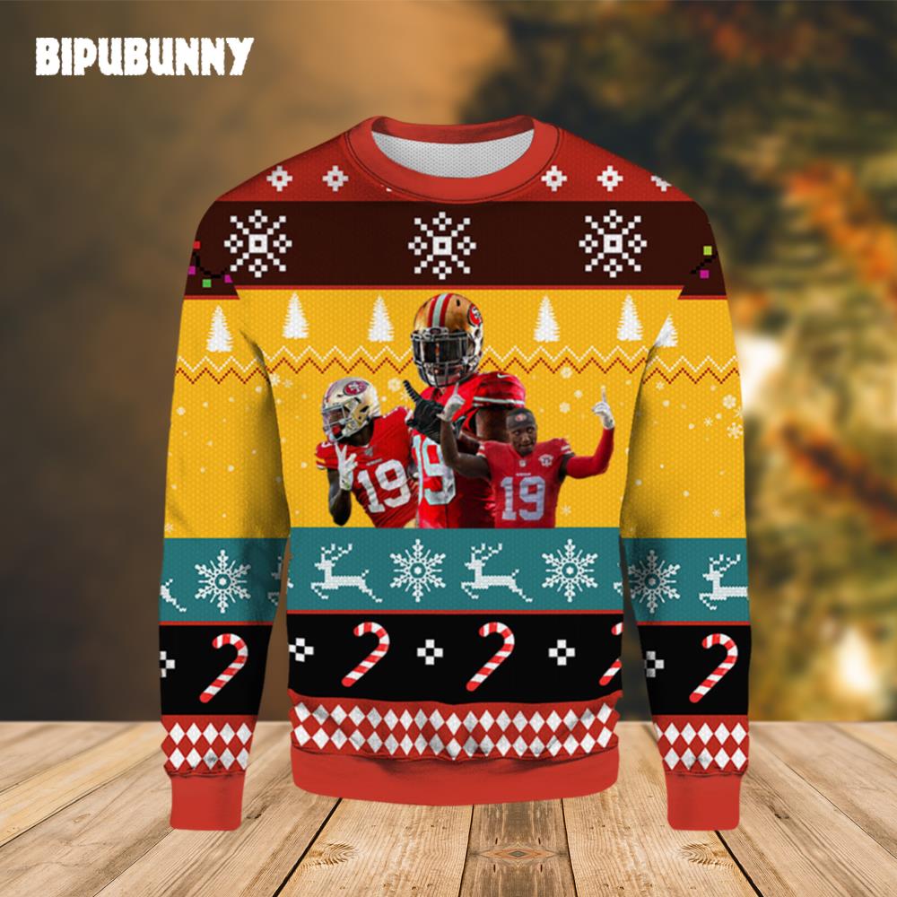 Deebo Samuel 49ers Ugly Christmas Sweater- Best Christmas Gifts 2023