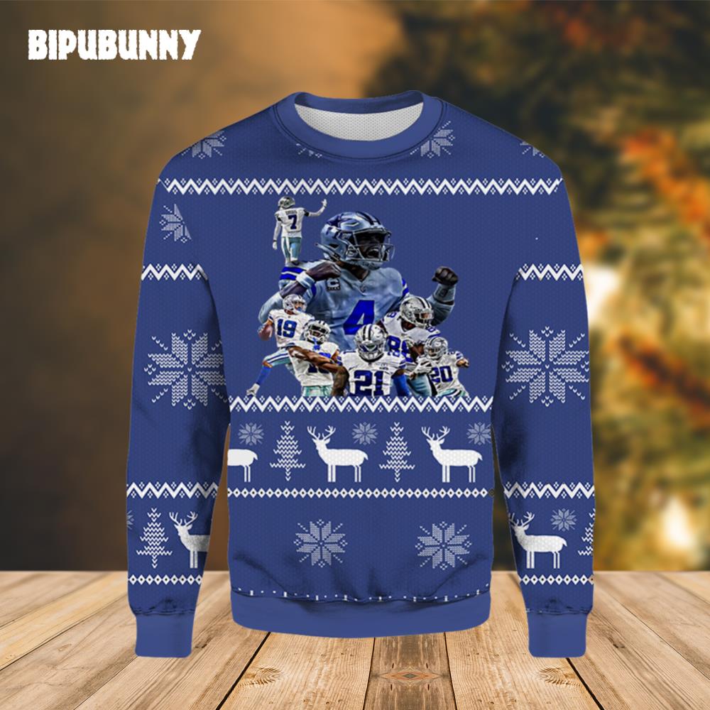 Football Team Dallas Cowboys Ugly Christmas Sweater- Best Christmas Gifts 2023