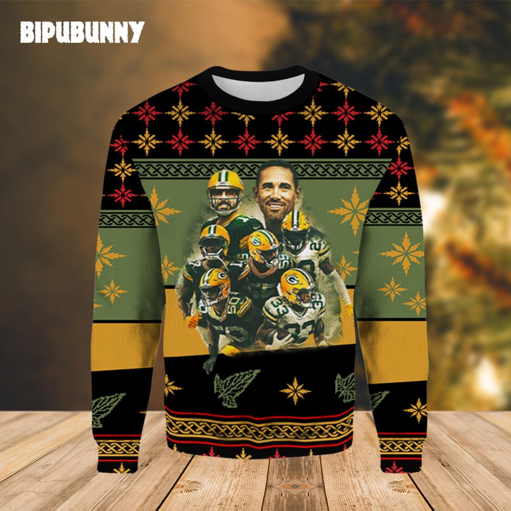 Green Bay Packers Team Ugly Christmas Sweater- Best Christmas Gifts 2023