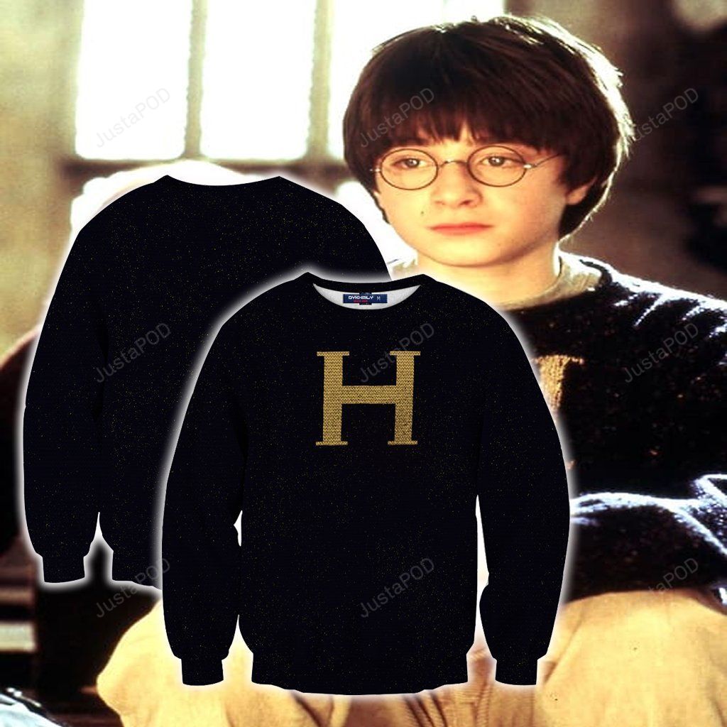 Harry Potter And The Sorcerer’s Stone Ron And Harry Cosplay Christmas Ugly Sweater- Best Christmas Gifts 2023