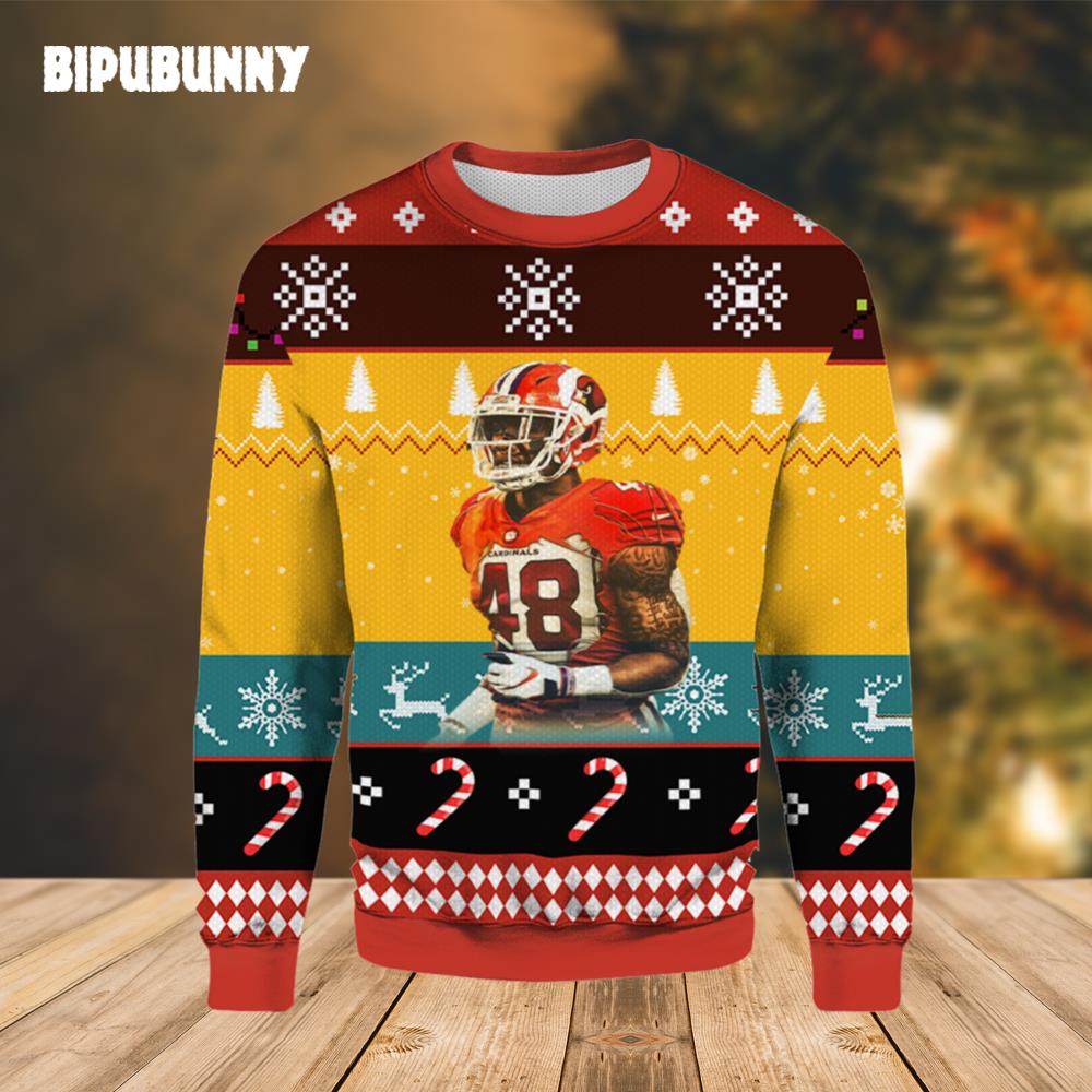 Isaiah Simmons 48 Arizona Cardinals Clemson Tigers Ugly Sweater