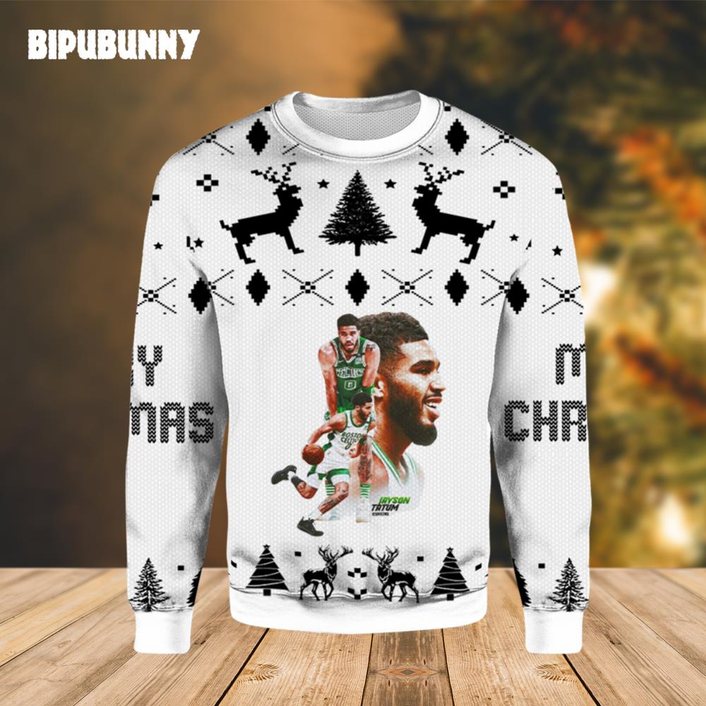 Jayson Tatum Basketball Ugly Christmas Sweater