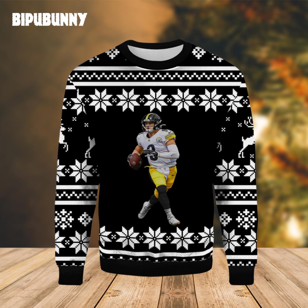 Kenny Pickett Pittsburgh Steelers American Football Ugly Sweater- Best Christmas Gifts 2023