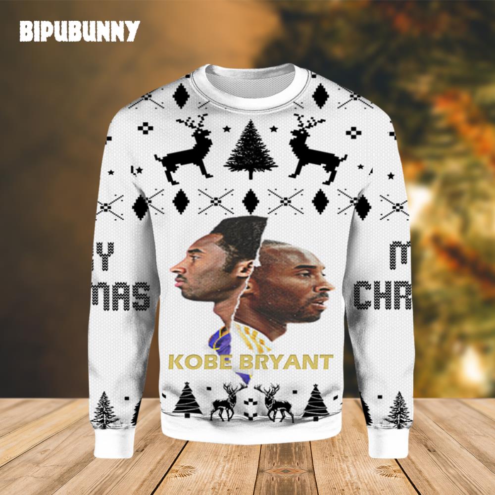 Kobe Bryant Black Mamba Ugly Christmas Sweater- Best Christmas Gifts 2023