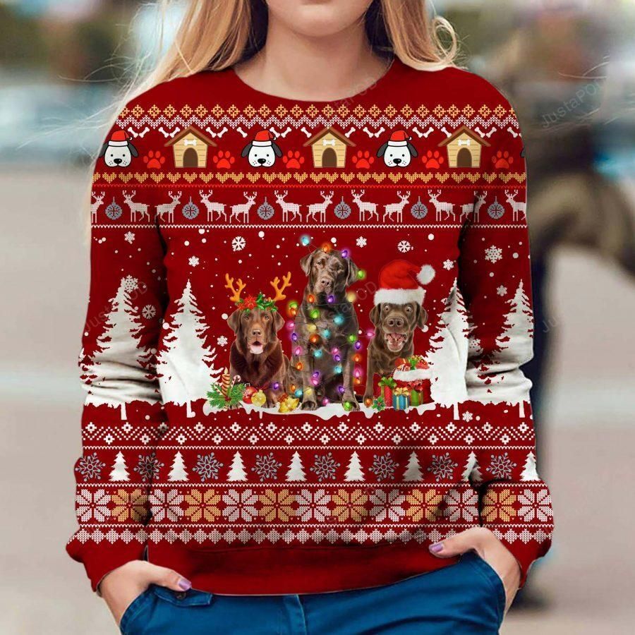 Labrador Retriever Dog Christmas Ugly Sweater- Best Christmas Gifts 2023