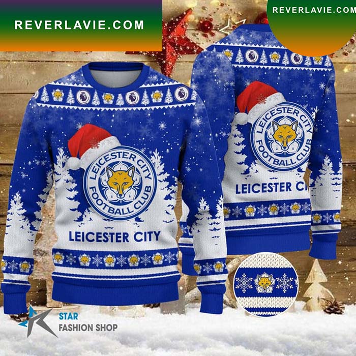 Leicester City Christmas Ugly Sweater- Best Christmas Gifts 2023