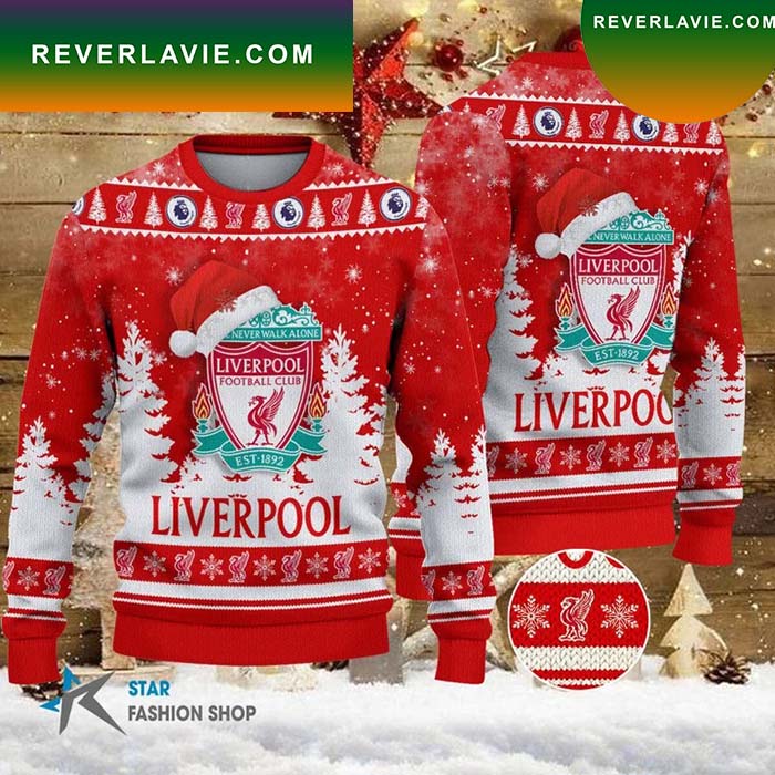 Liverpool Christmas Ugly Sweater- Best Christmas Gifts 2023