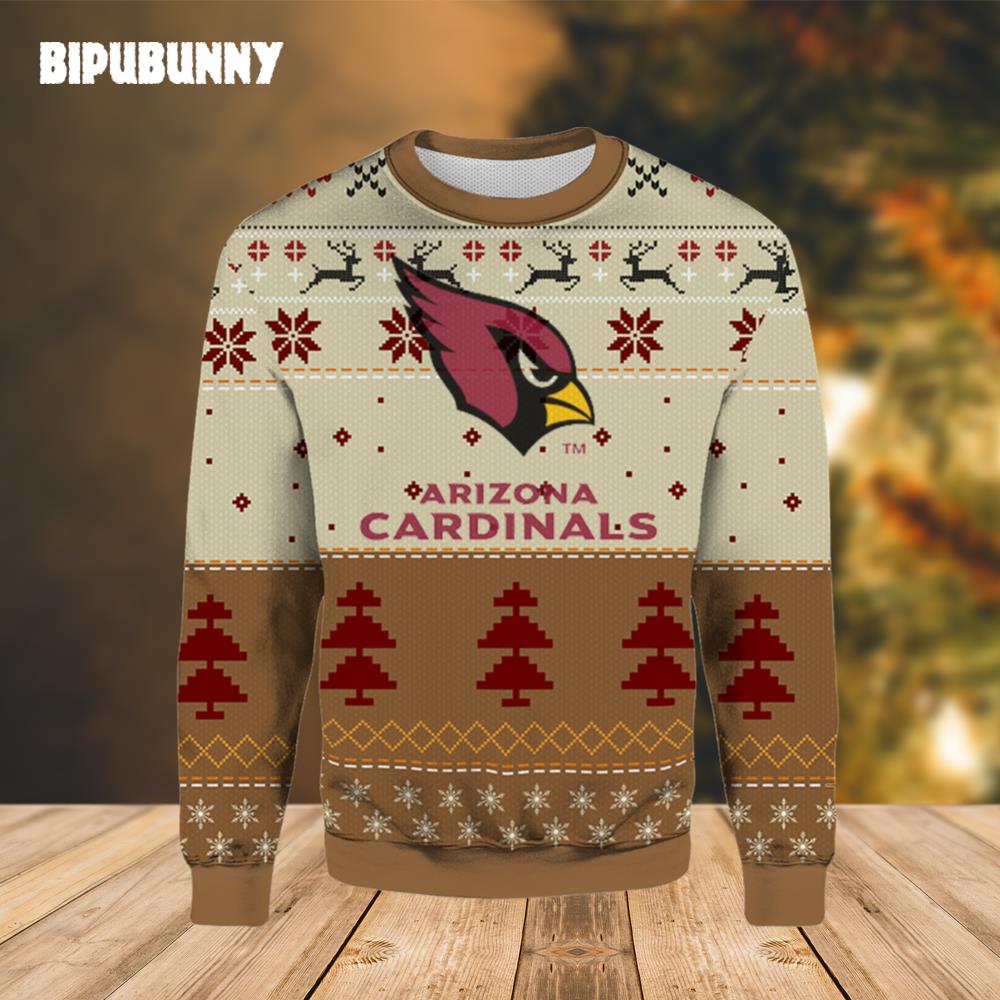 Logo Arizona Cardinals Ugly Christmas Sweater