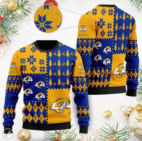 Los Angeles Rams Ugly Christmas Sweaters Best Christmas Gift For Rams Fans Christmas Ugly Sweater- Best Christmas Gifts 2023