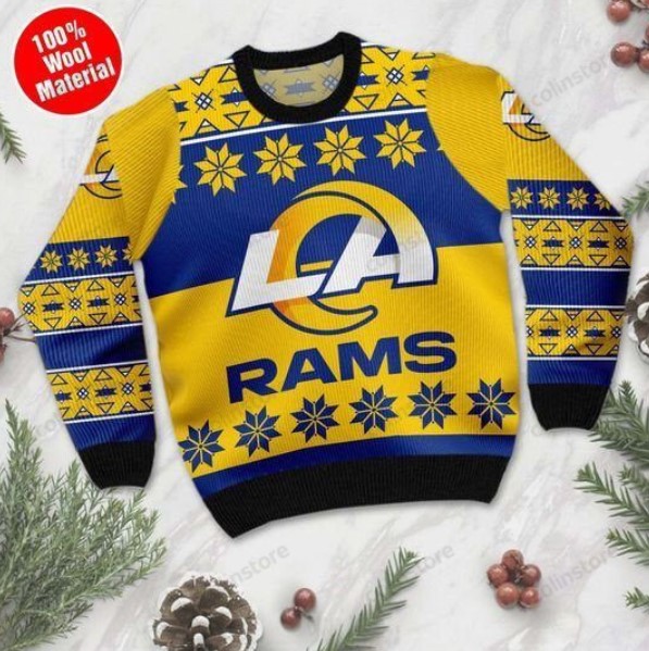 Los Angeles Rams Xmas Gift Christmas Ugly Sweater- Best Christmas Gifts 2023