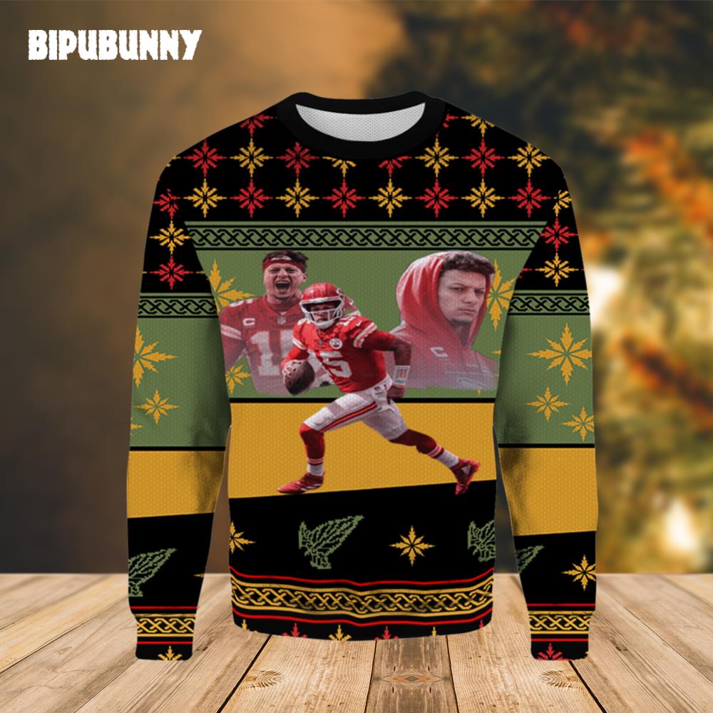 Mahomes Ugly Christmas Sweater- Best Christmas Gifts 2023