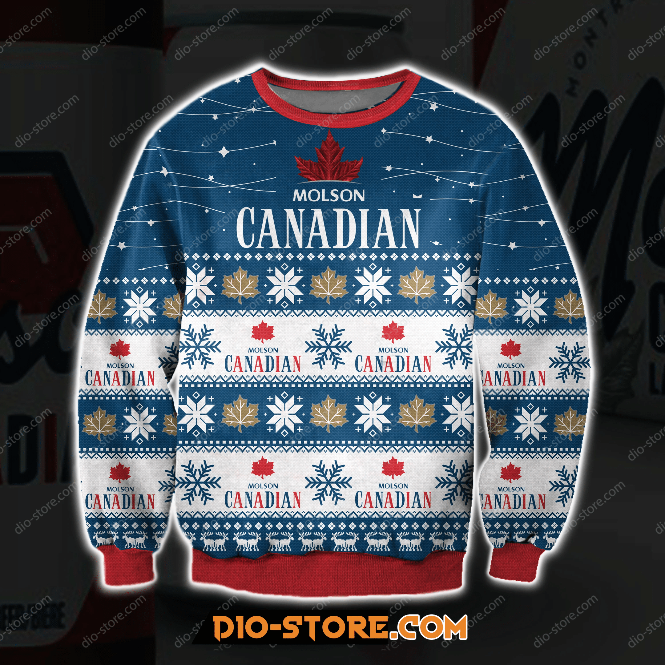 Molson Canadian Christmas Ugly Sweater- Best Christmas Gifts 2023