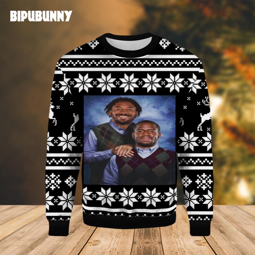 Myles Garrett Nick Chubb Cleveland Browns Funny Sweater