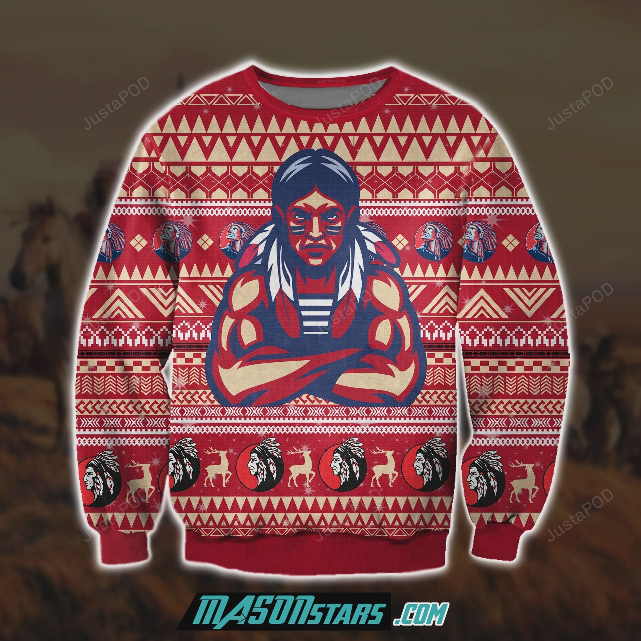 Native American Christmas Ugly Sweater- Best Christmas Gifts 2023