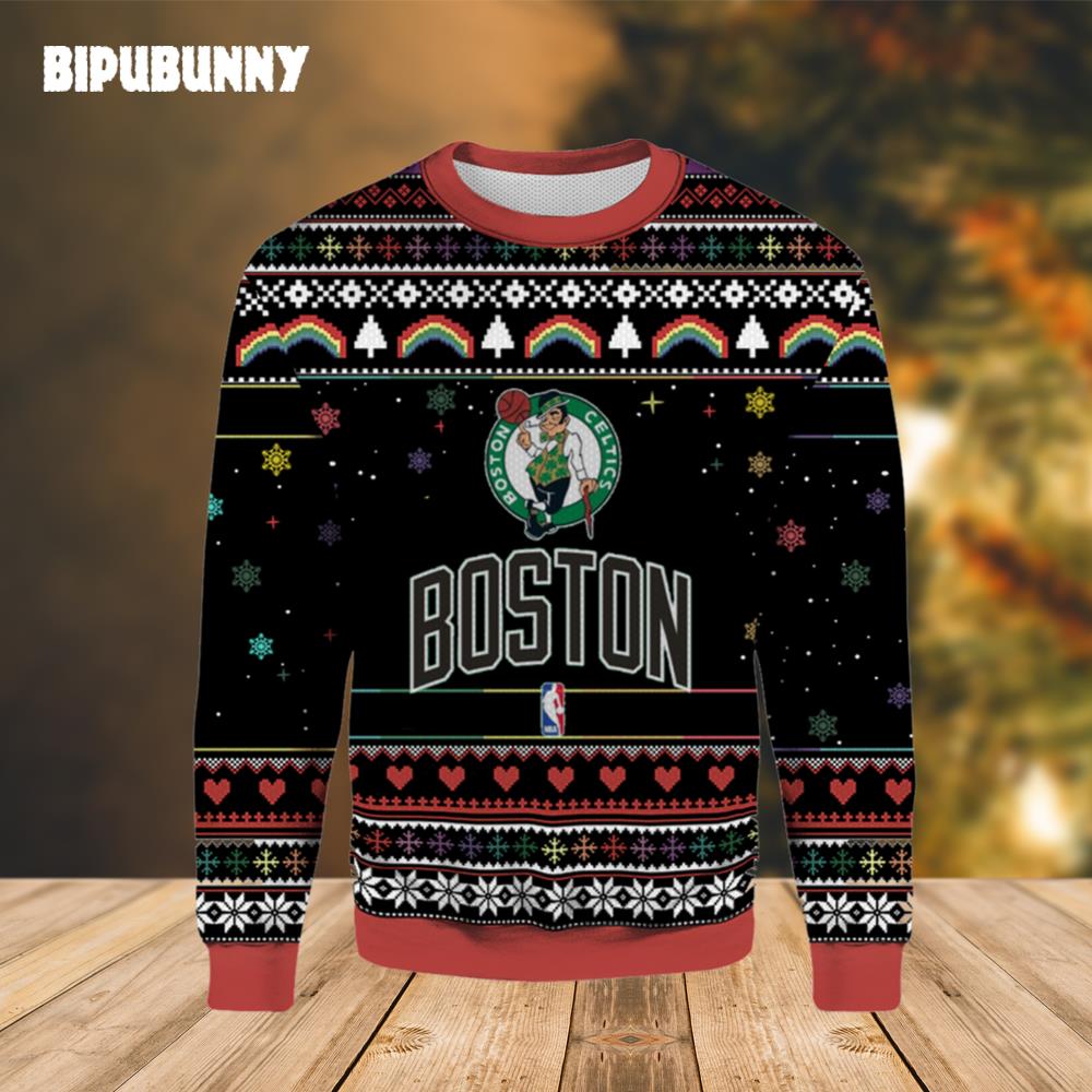 NBA Boston Celtics Ugly Christmas Sweater