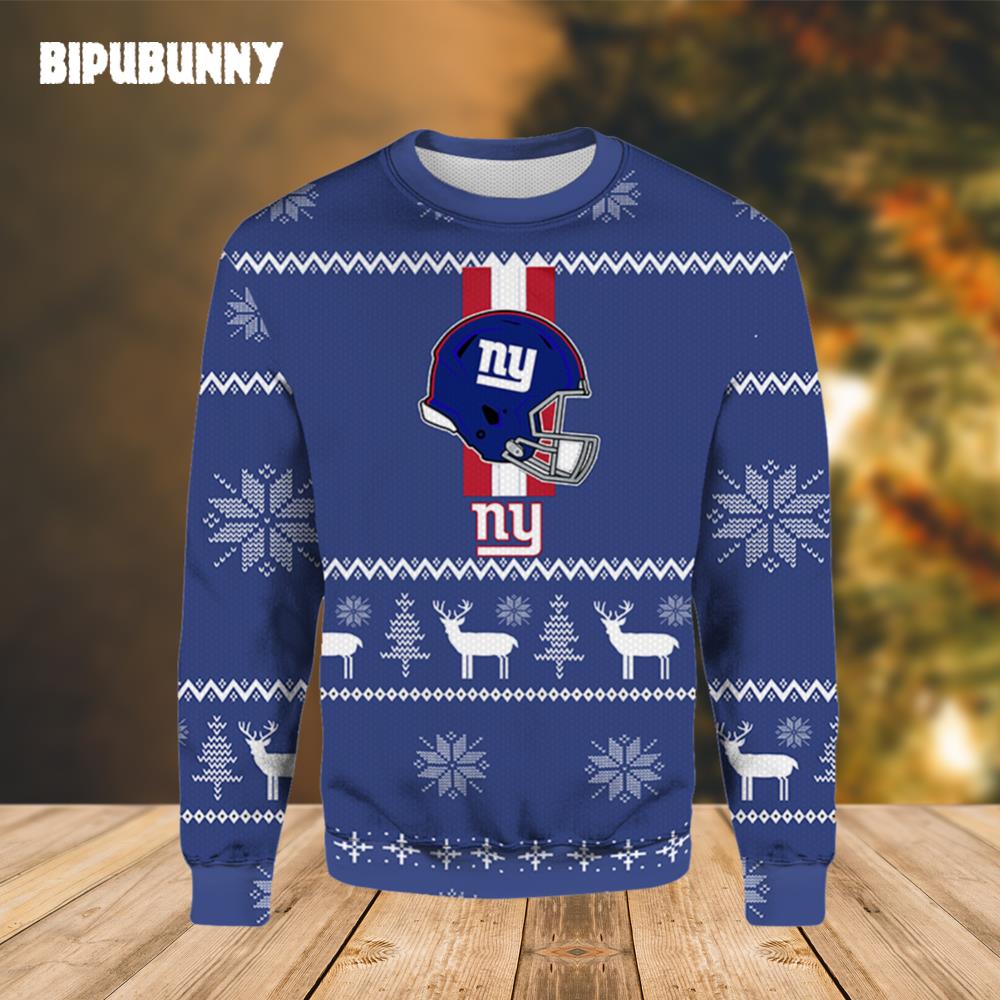 New York Giants Beach Towel Ugly Christmas Sweater- Best Christmas Gifts 2023