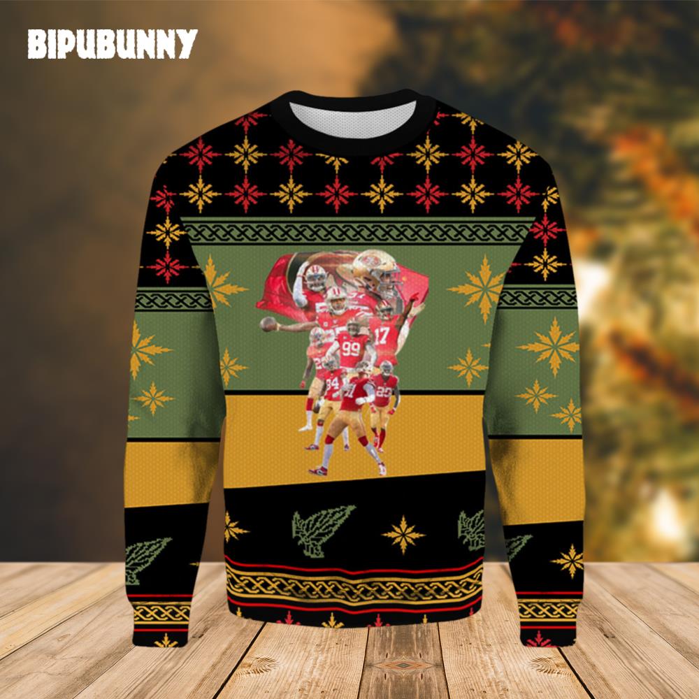 NFL Championship San Francisco 49ers Ugly Sweater-PhotoRoom.png-PhotoRoom- Best Christmas Gifts 2023