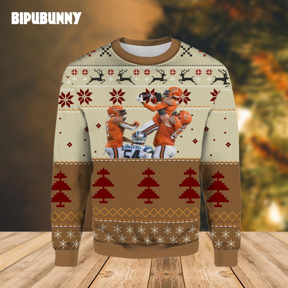 NFL Chicago Bears Ugly Christmas Sweater- Best Christmas Gifts 2023