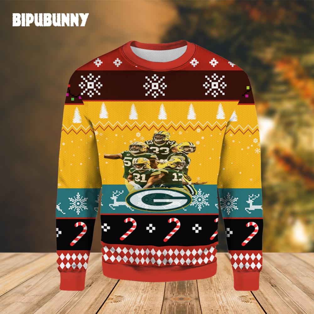 NFL Packers Ugly Christmas Sweater- Best Christmas Gifts 2023