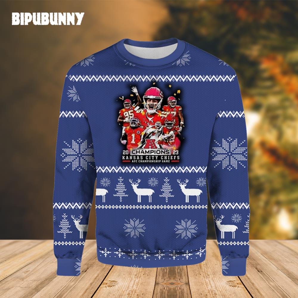 Patrick Mahomes Ugly Christmas Sweater- Best Christmas Gifts 2023