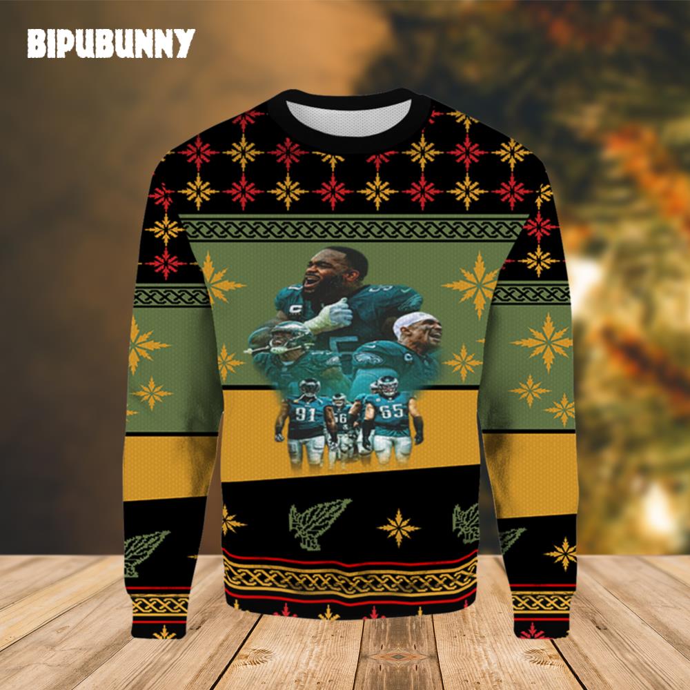 Philadelphia Eagles American Football Ugly Sweater- Best Christmas Gifts 2023