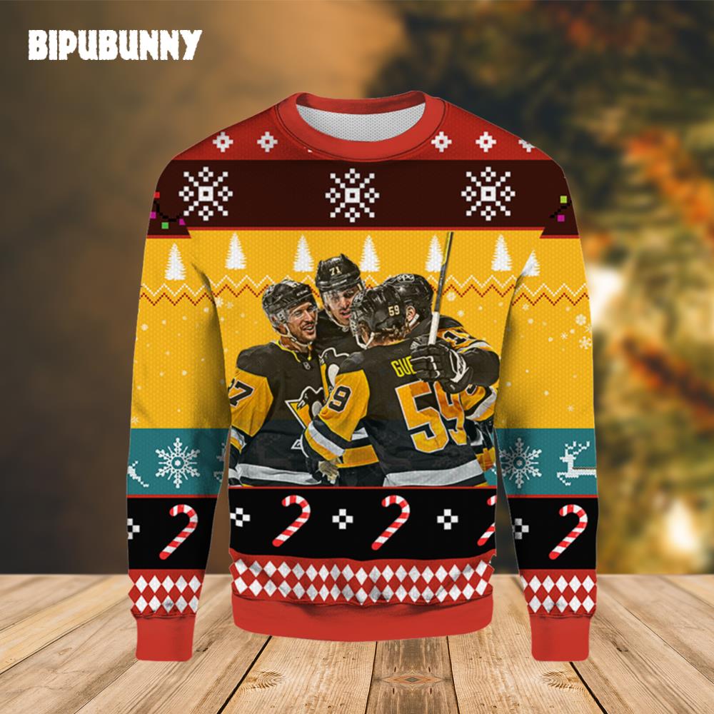 Pittsburgh Penguins Player Stats Ugly Sweater