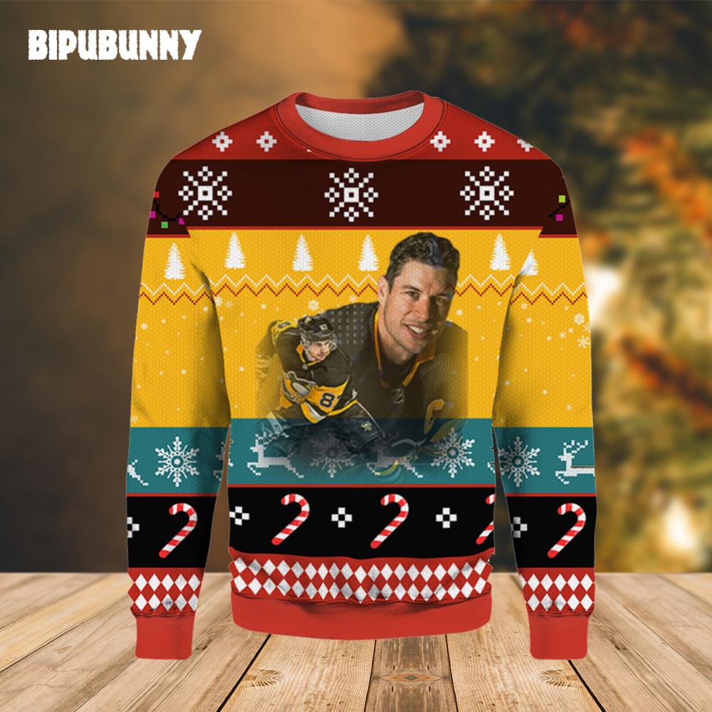 Pittsburgh Penguins Sidney Crosby Christmas Sweater