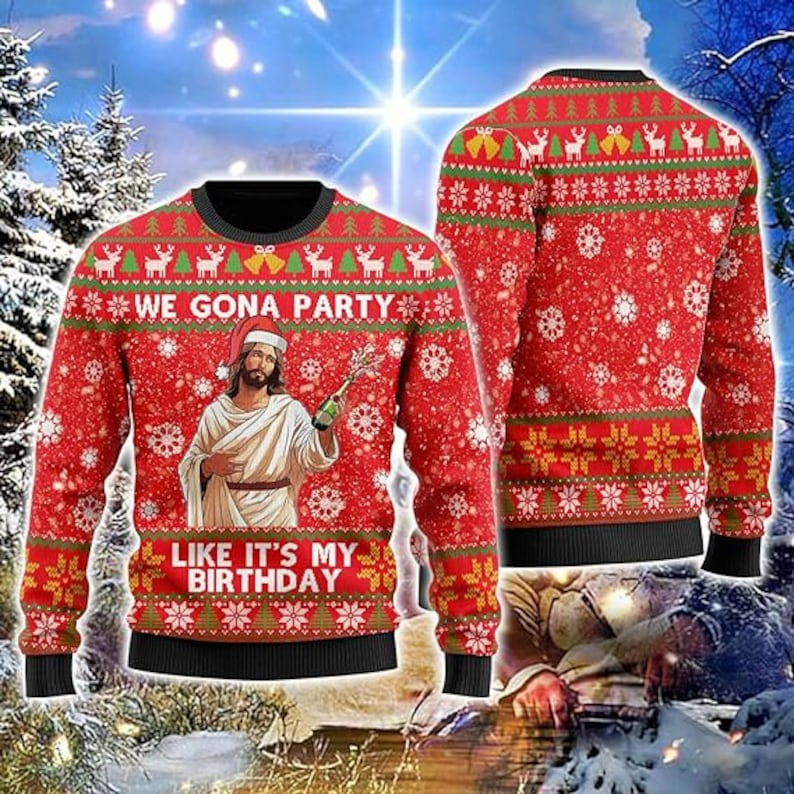 Santa Jesus We Gonna Party