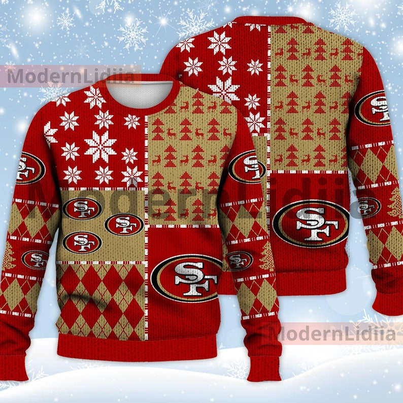 SF 49ers Ugly Sweater Christmas Best Gift 2023