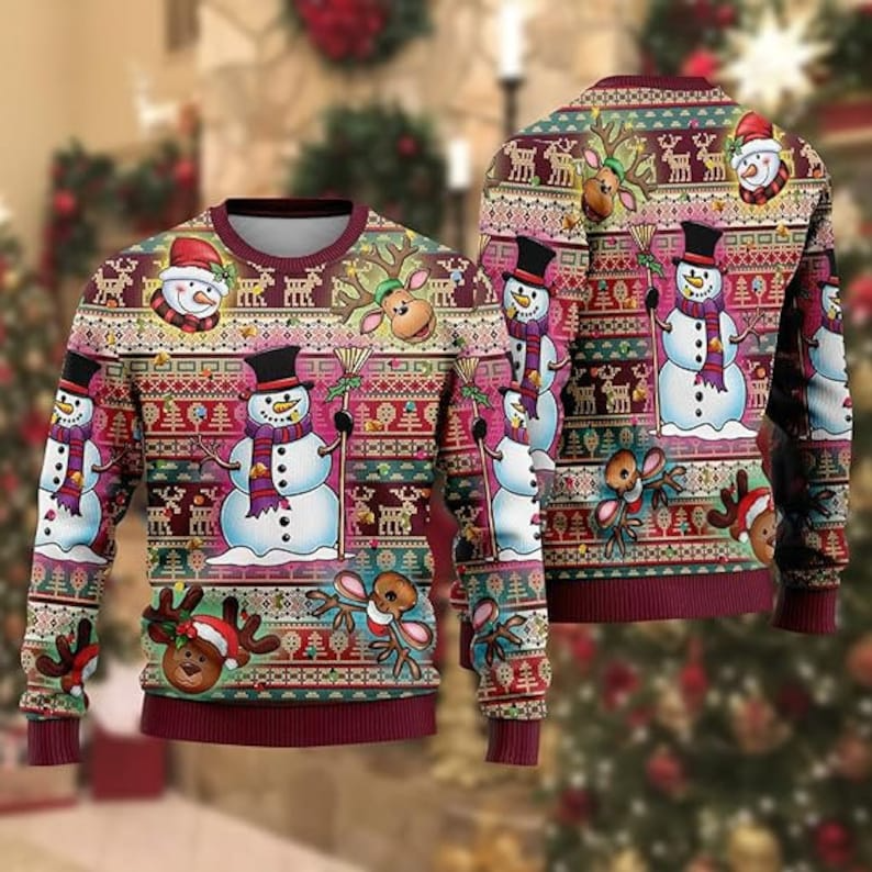 Snowman Xmas Ugly Christmas Sweaters