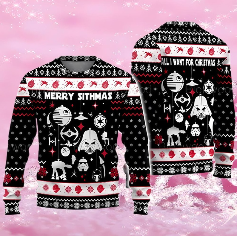 Star Wars Christmas Sweater, Darth Vader Xmas Sweater