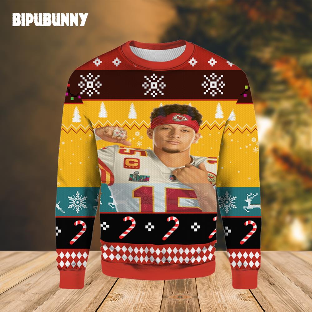 Super Bowl Patrick Mahomes Ugly Sweater