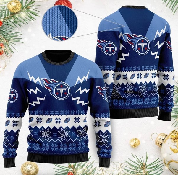 Tennessee Titans NFL Football Team Christmas Ugly Sweater- Best Christmas Gifts 2023