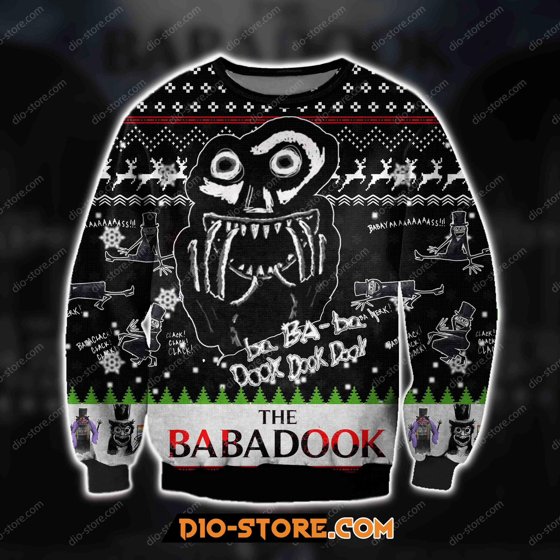 The Babadook Horror Christmas Ugly Sweater- Best Christmas Gifts 2023