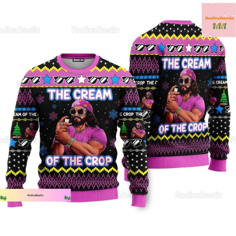 The Cream Of The Crop Ugly Christmas Sweater