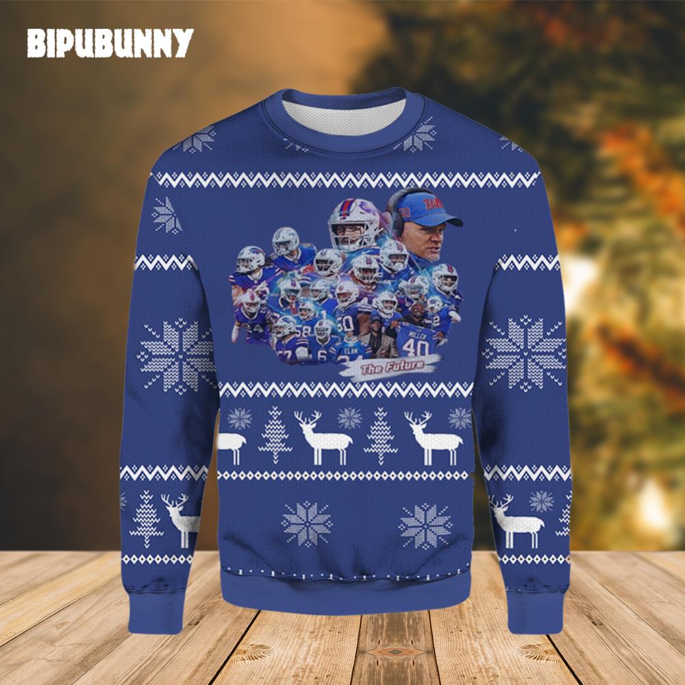 The Futre Of  Buffalo Bills Ugly Christmas Sweater- Best Christmas Gifts 2023