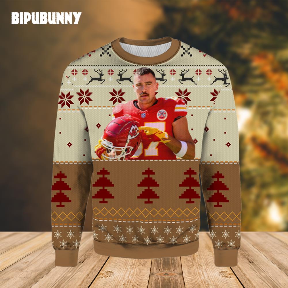 Travis Kelce Christmas Sweater