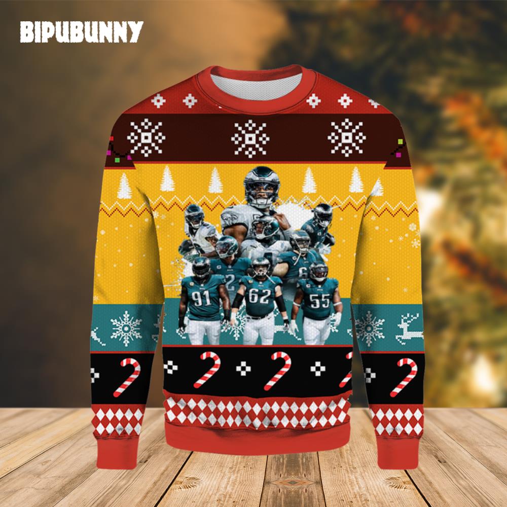 Ugly Christmas Sweater Philadelphia Eagles- Best Christmas Gifts 2023