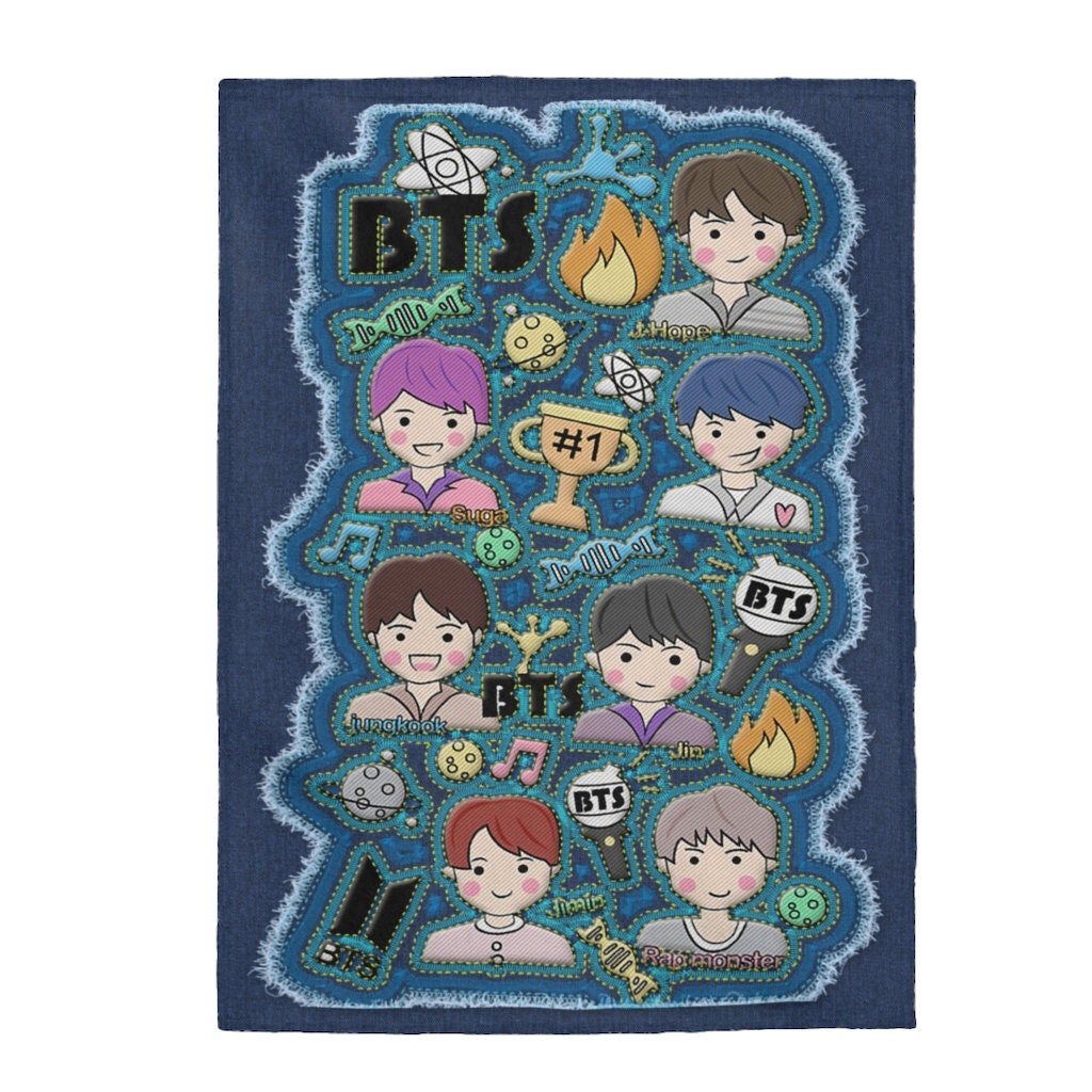 2024 BTS Army Christmas Blanket