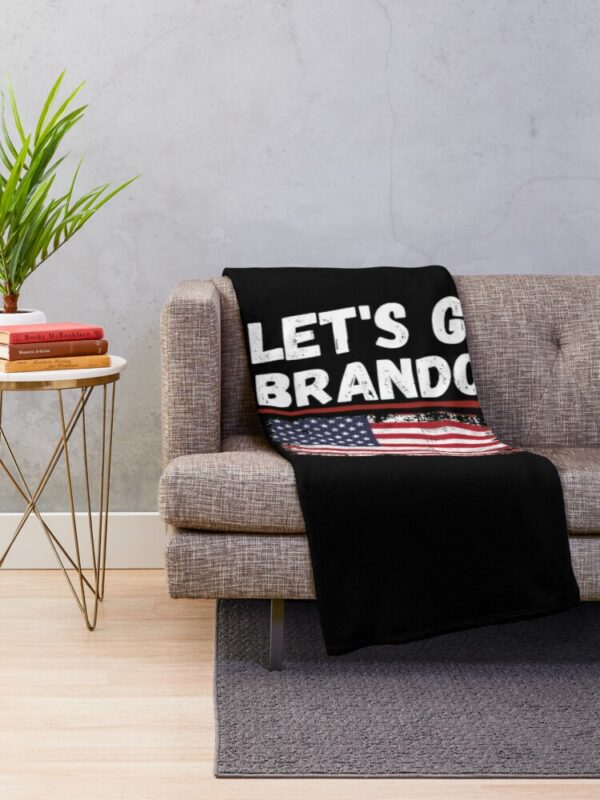 2024 Let’s Go Brandon Christmas Blanket