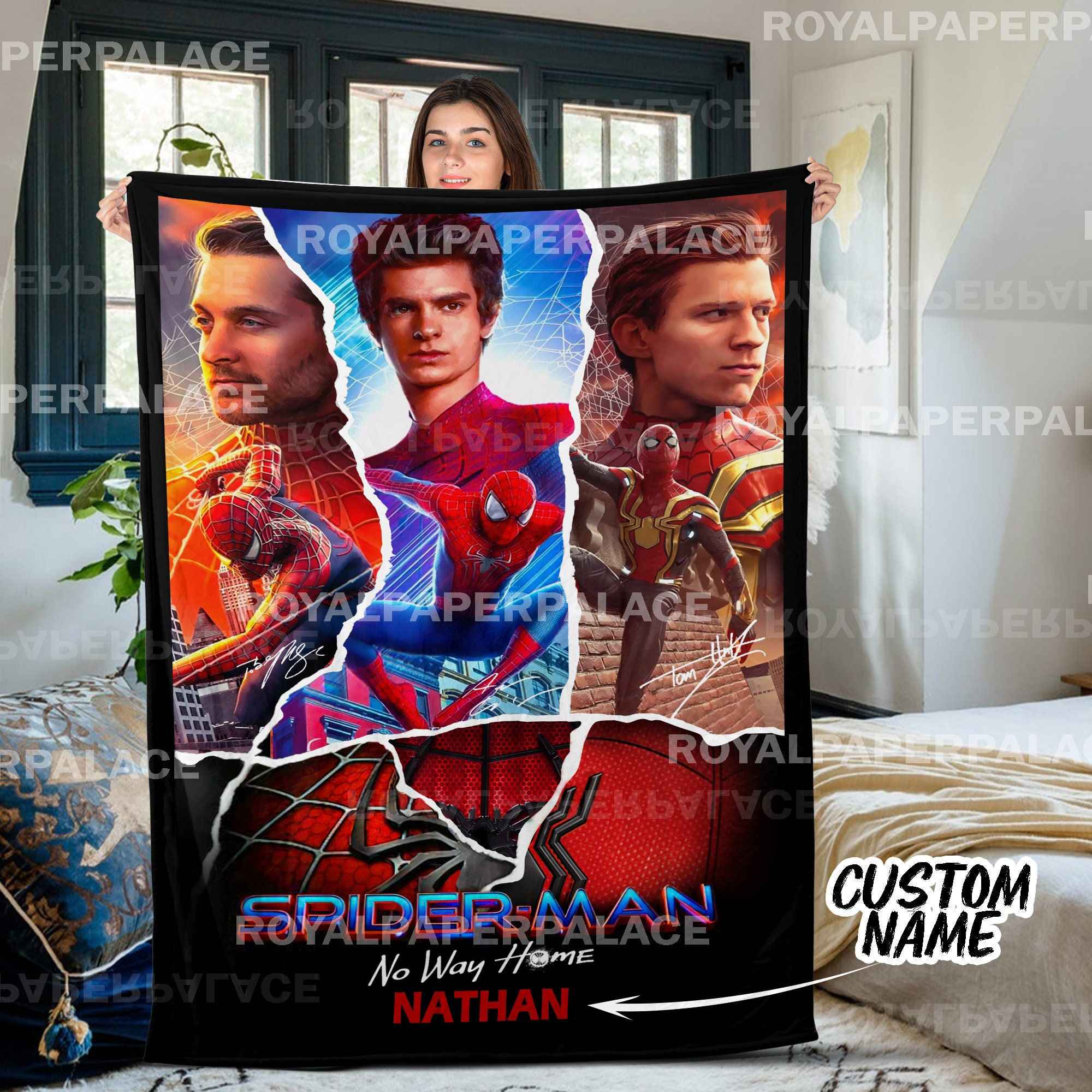 2024 SpiderMan No Way Home Blanket