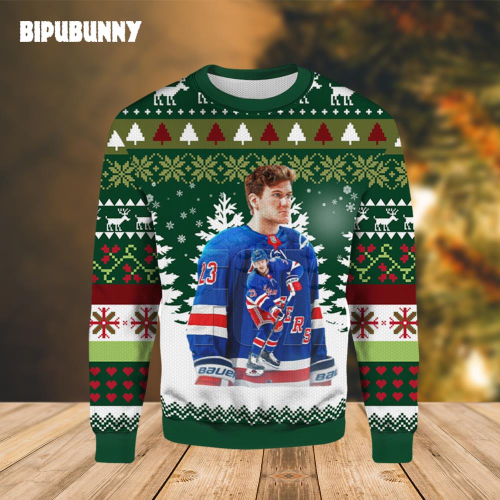 Adam Fox New York Ranger Ugly Christmas Sweater