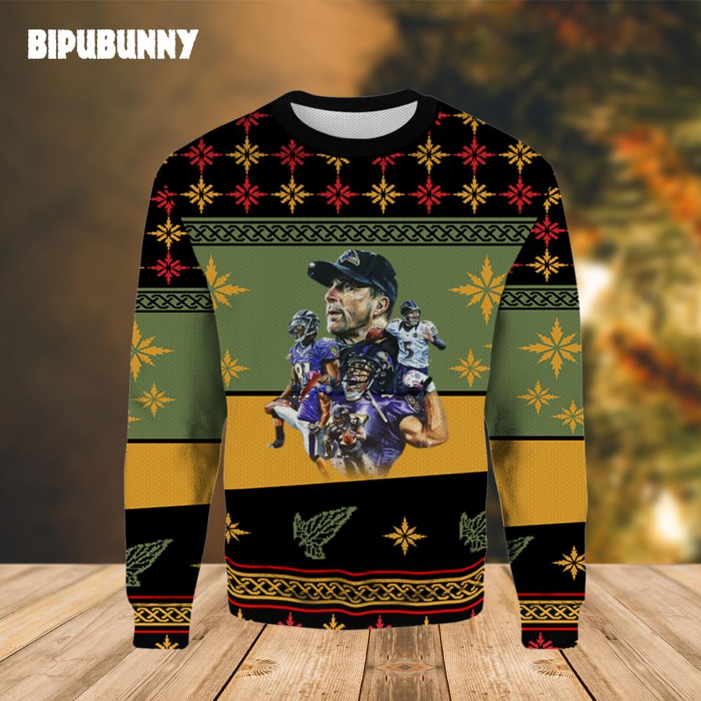 Baltimore Ravens Special Team Of Coach Ugly Christmas Sweater