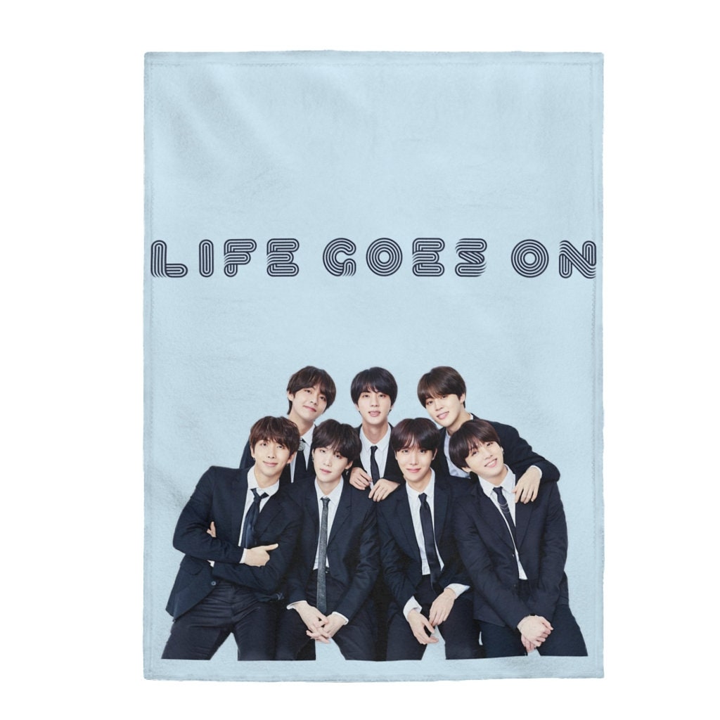 Bangtan Boys Bts Life Goes On Christmas Blanket