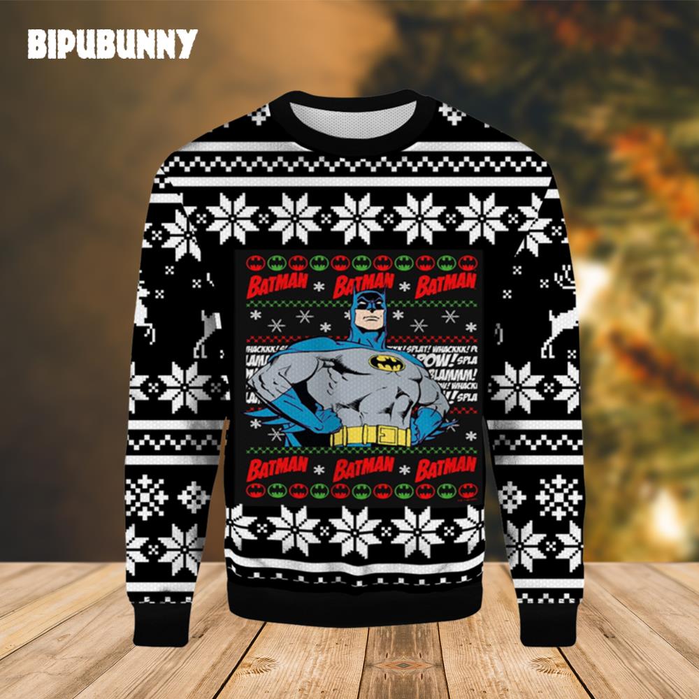 Batman Best Gift For Girl Ugly Christmas Sweater