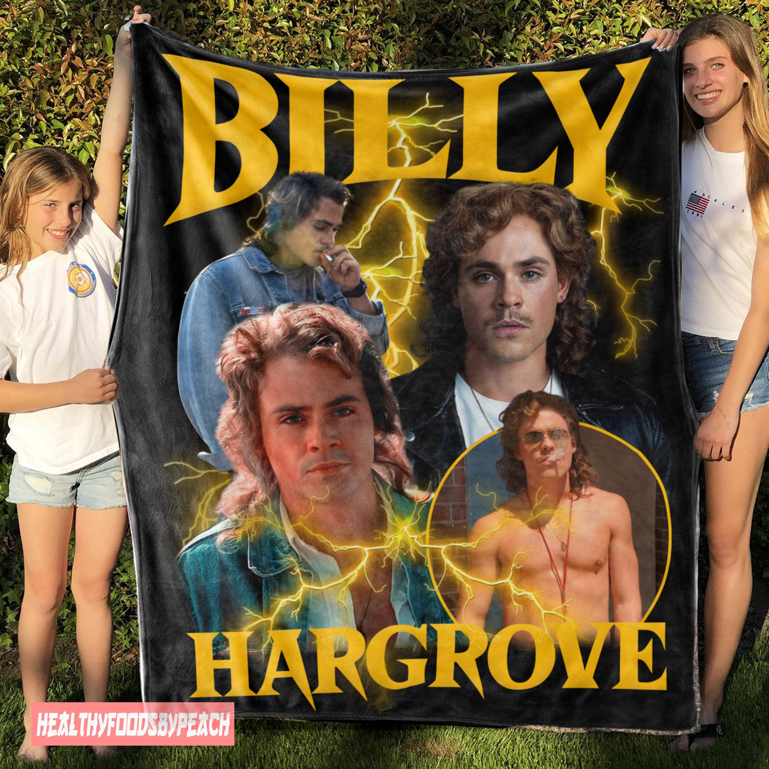 Billy Hargrove Stranger Things Kids Quilt Blanket