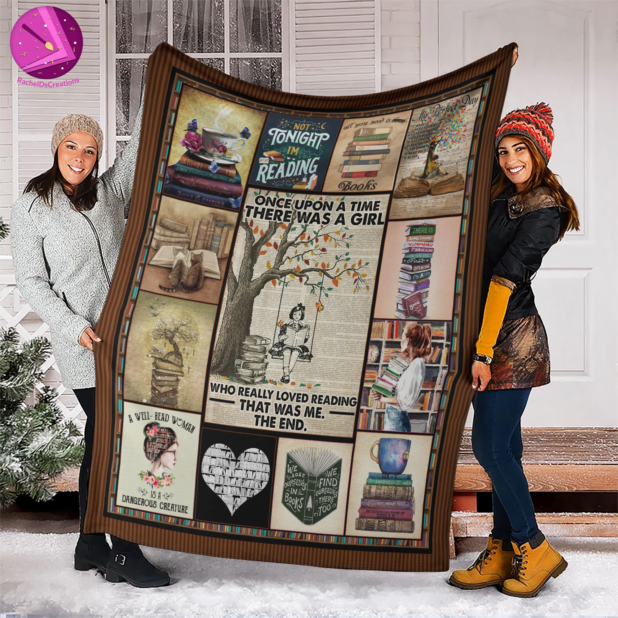 Book Loved Reading Blanket