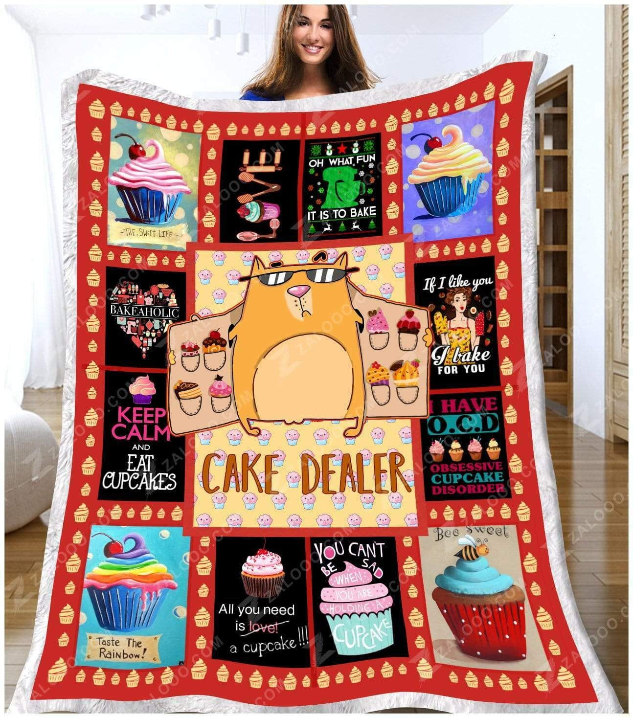 Cake Dealer Quilt Blanket