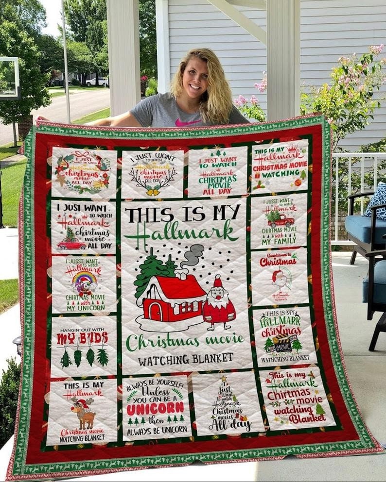 Christmas Gift Blanket This Is My Hallmark Movie