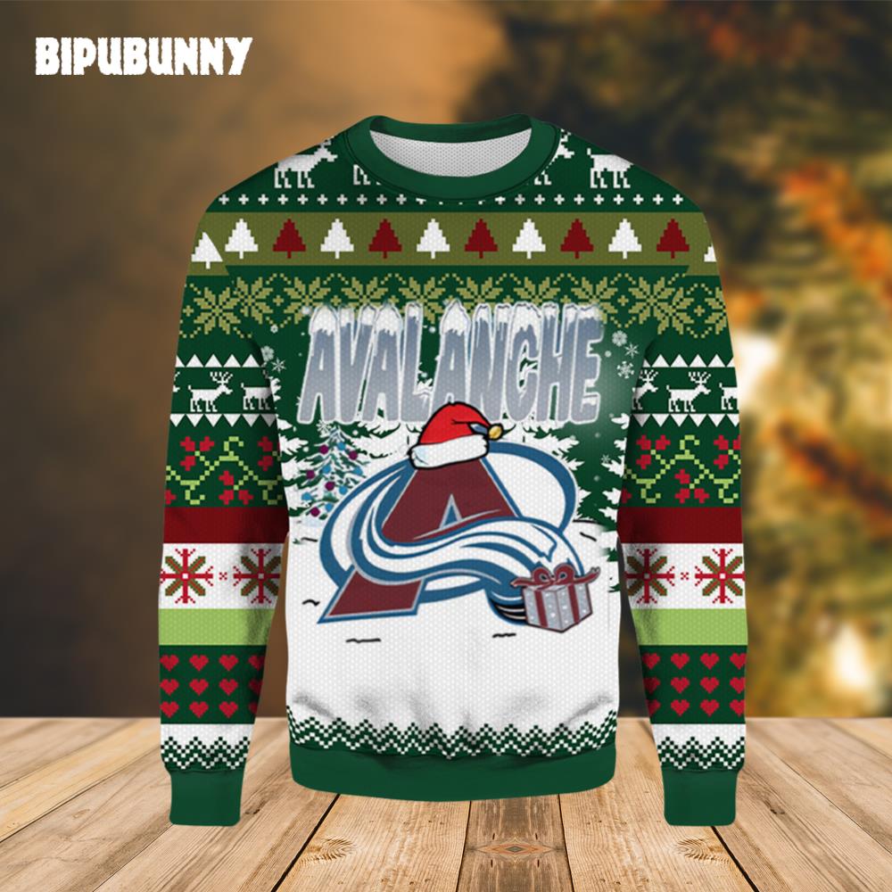 Colorado Avalanche Vintage NHL Ugly Christmas Sweater
